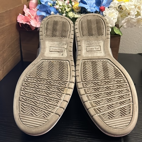 Fubu Sintetico Men’s High Top Sneaker Gray & Black Size 9 - Picture 3 of 3